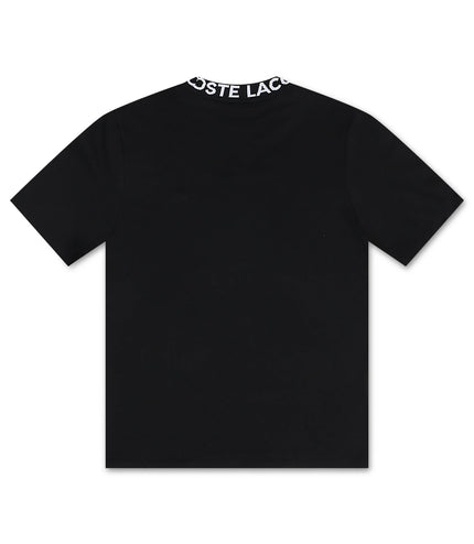 Lacoste Branded Jersey Tee - Black