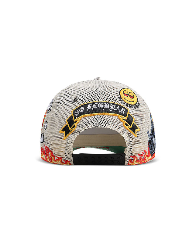 GasNYC Snakeskin Honor The Gas Trucker Hat