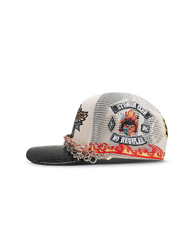 GasNYC Snakeskin Honor The Gas Trucker Hat