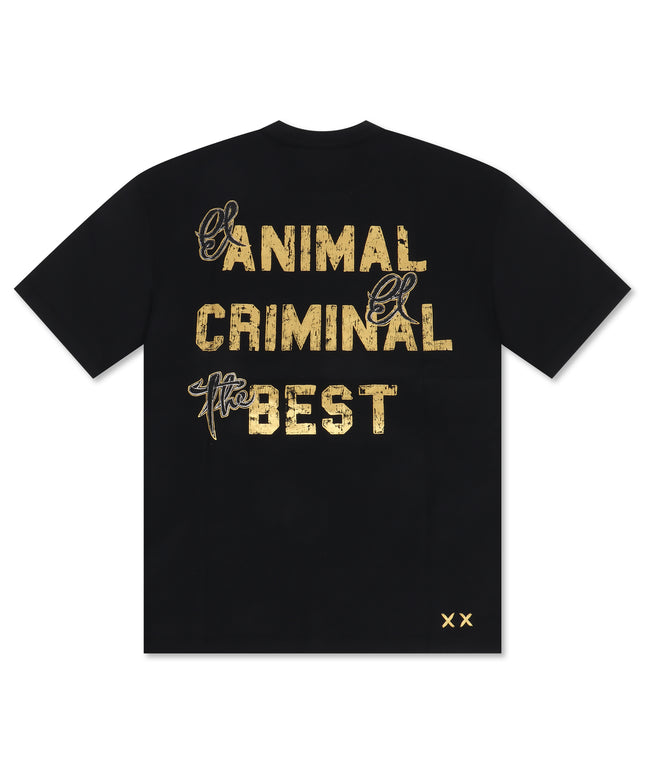 Cult Of Individuality Alpha Crewneck Tee - Black