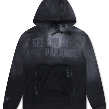 Jordan Craig Paradise Field Tech Cargo Hoodie - Black