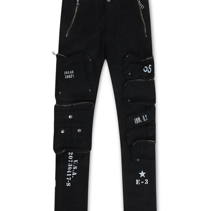 Jordan Craig Field Tech Slim Fit Cargo Pants - Black