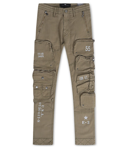 Jordan Craig Field Tech Slim Fit Cargo Pants - Olive