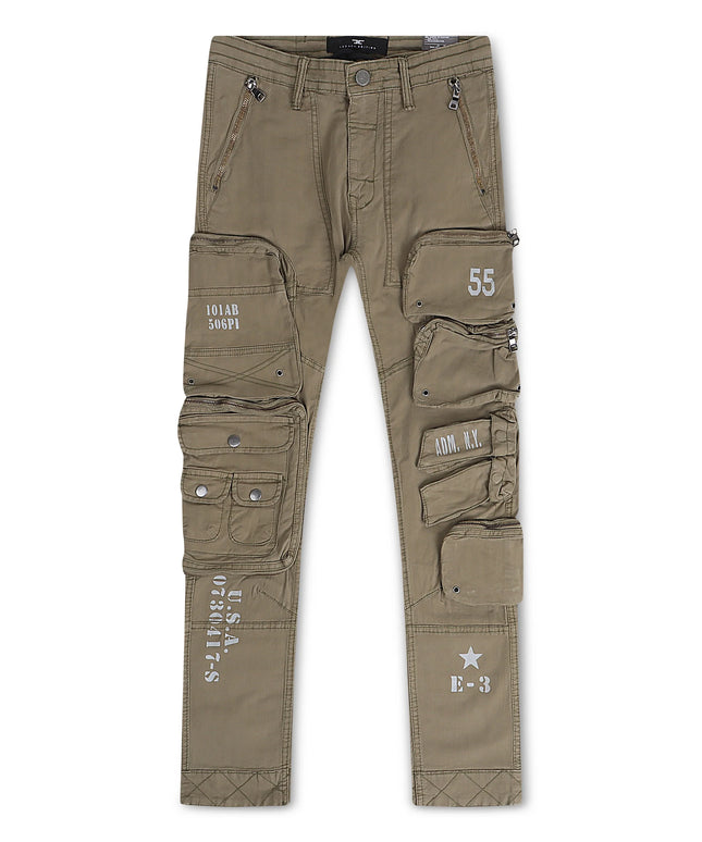 Jordan Craig Field Tech Slim Fit Cargo Pants - Olive