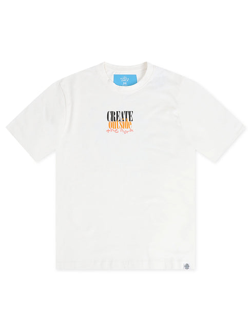 Vic Garcia Create Outside The Norm Tee - Cream