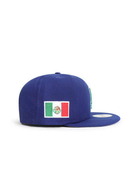 New Era 950 Mexico Stripe LA Hat - Royal Blue