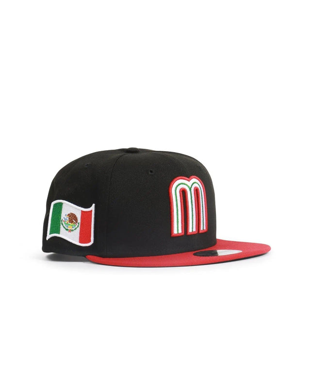 NEW ERA MEXICO HAT - BLACK/RED NEW ERA