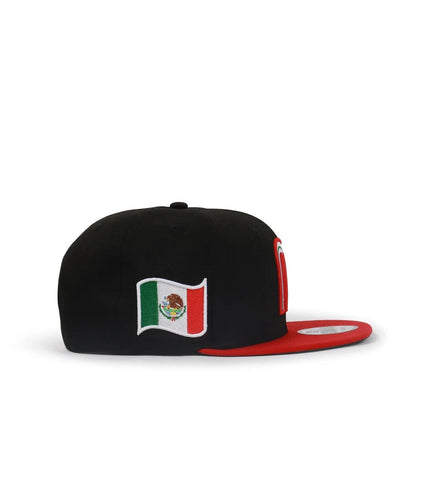 NEW ERA MEXICO HAT - BLACK/RED NEW ERA