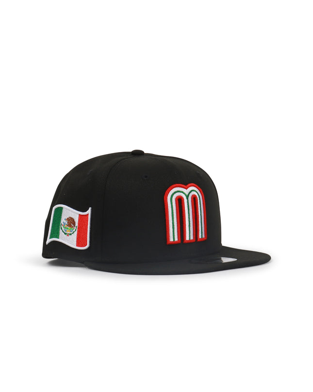 NEW ERA MEXICO HAT - BLACK/BLACK