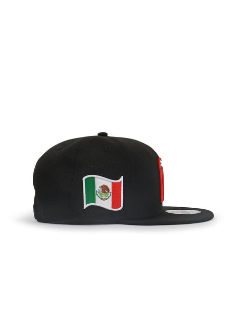 NEW ERA MEXICO HAT - BLACK/BLACK NEW ERA