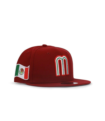 NEW ERA MEXICO HAT - BURGUNDY NEW ERA