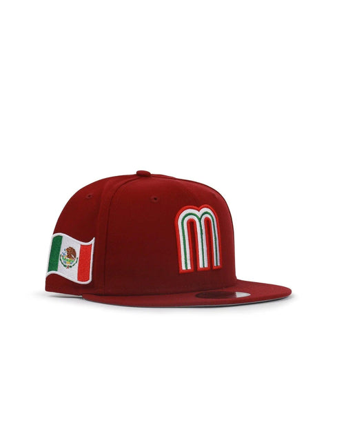 NEW ERA MEXICO HAT - BURGUNDY NEW ERA