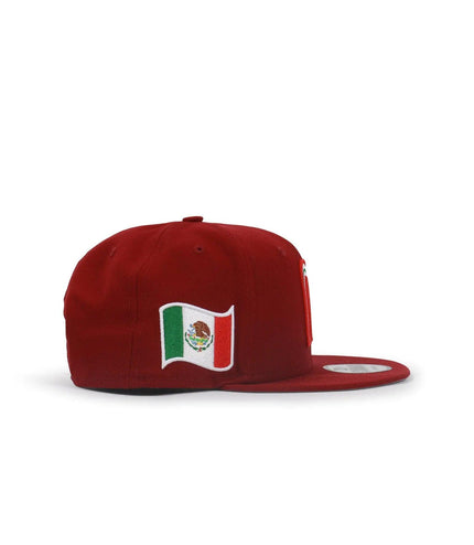 NEW ERA MEXICO HAT - BURGUNDY NEW ERA