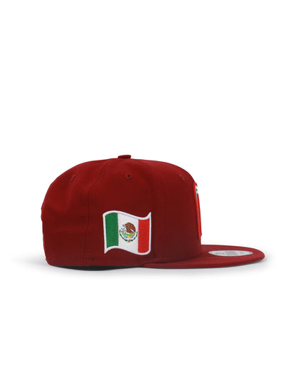 NEW ERA MEXICO HAT - BURGUNDY