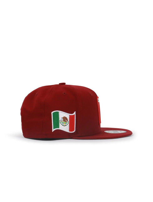 NEW ERA MEXICO HAT - BURGUNDY NEW ERA