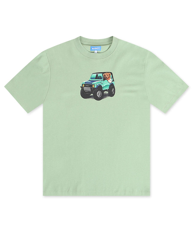 Camiseta del oso Market 4x4 - Basil
