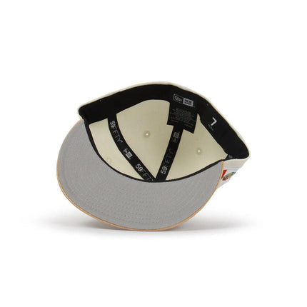 NEW ERA 5950 WBC MEXICO HAT - CHROME/ GOLD NEW ERA