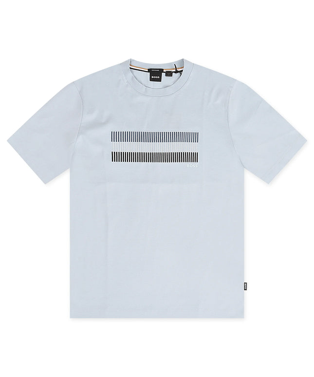 Boss Mercerized Thompson Tee - Blue