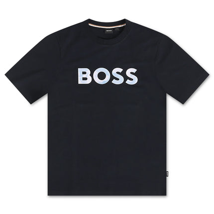 Boss Sky Logo Tee - Navy