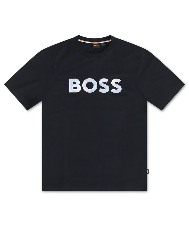 Boss Sky Logo Tee - Navy