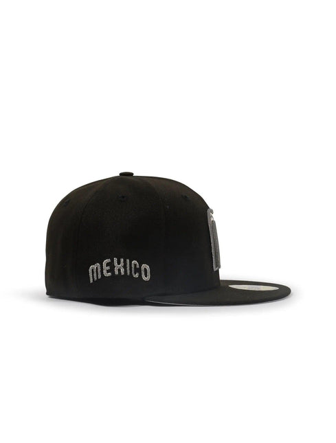 NEW ERA 5950 WBC MEXICO HAT - BLACK/BLACK NEW ERA