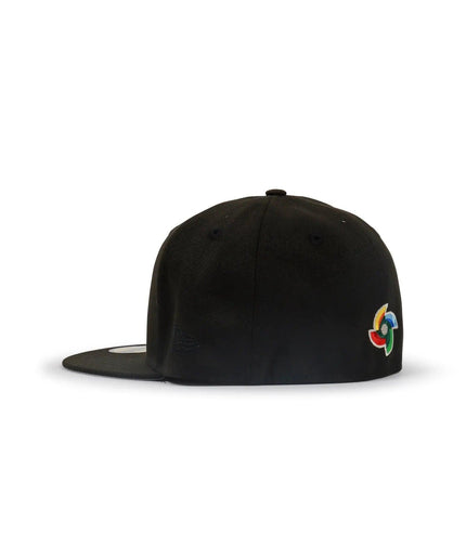 NEW ERA 5950 WBC MEXICO HAT - BLACK/BLACK NEW ERA