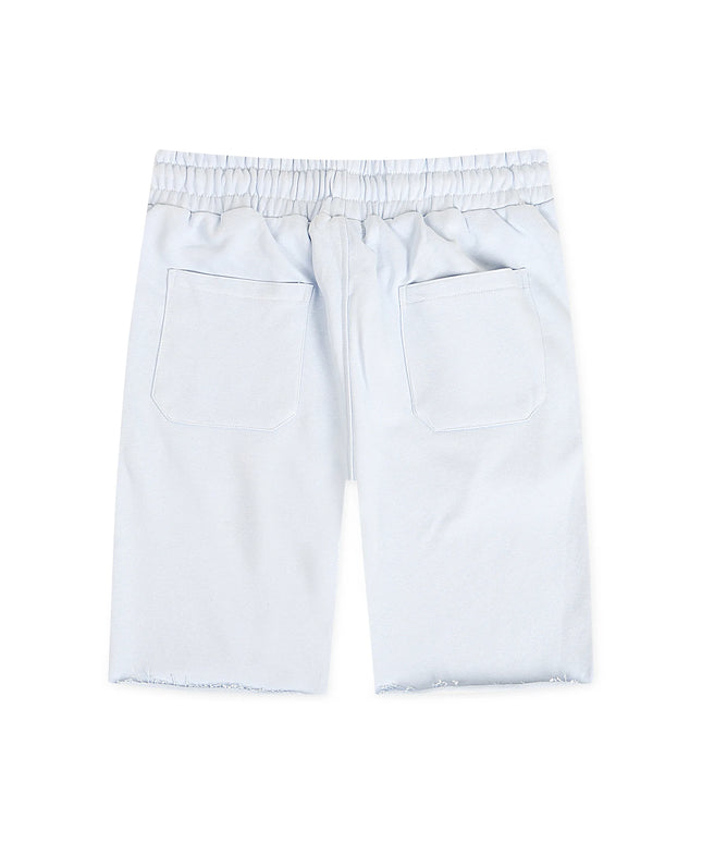 Bkys Rhinestone Shorts - Ice Blue