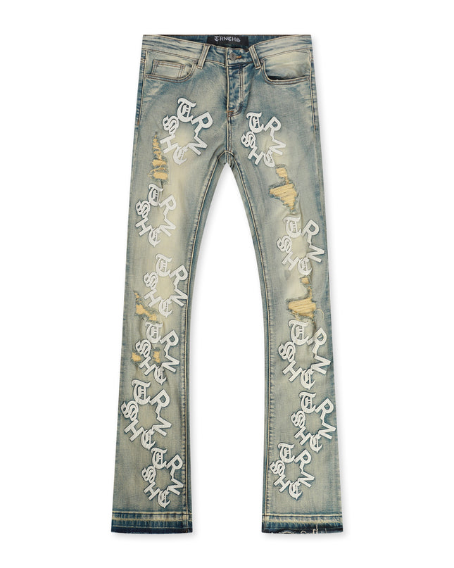 TRNCHES TEAR JEANS - VINTAGE