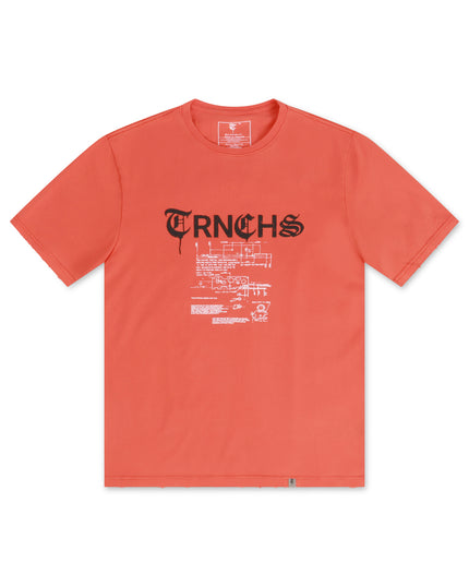 TRNCHES SWITCH TEE - ORANGE