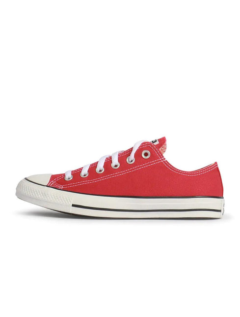 CONVERSE MENS CHUCK TAYLOR ALL STAR LOW - RED CONVERSE