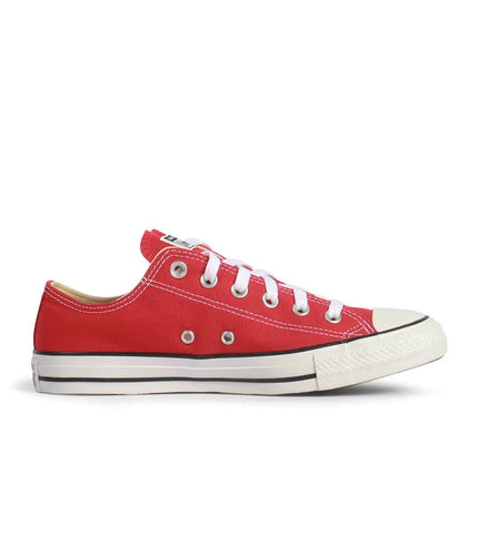 CONVERSE MENS CHUCK TAYLOR ALL STAR LOW - RED CONVERSE