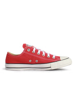 CONVERSE MENS CHUCK TAYLOR ALL STAR LOW - RED
