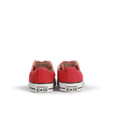 CONVERSE BIG KIDS CHUCK TAYLOR ALL STAR LOW - RED CONVERSE