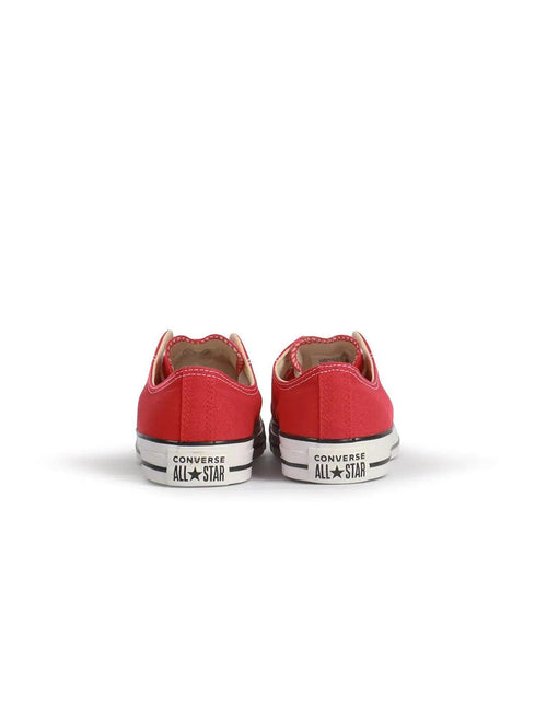 CONVERSE BIG KIDS CHUCK TAYLOR ALL STAR LOW - RED CONVERSE