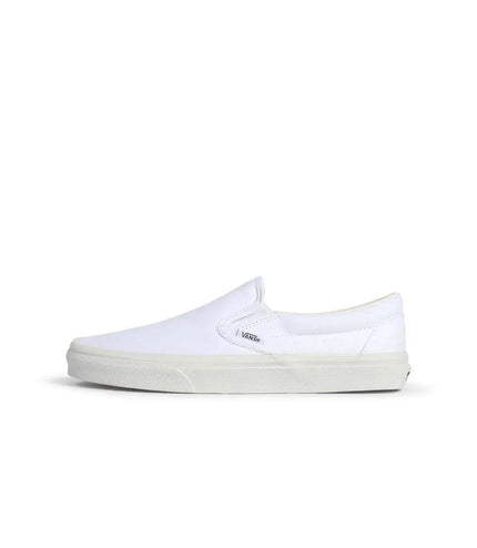 VANS MENS CLASSIC SLIP-ON - TRUE WHITE VANS