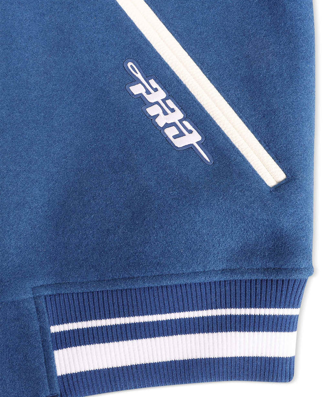 Pro Standard Los Angeles Dodgers DIY Pick Stitch Wool Jacket - Blue