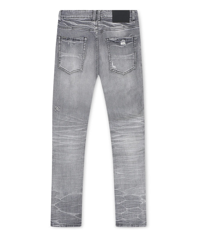 Serenede Titan Slim Fit Jeans - Grey