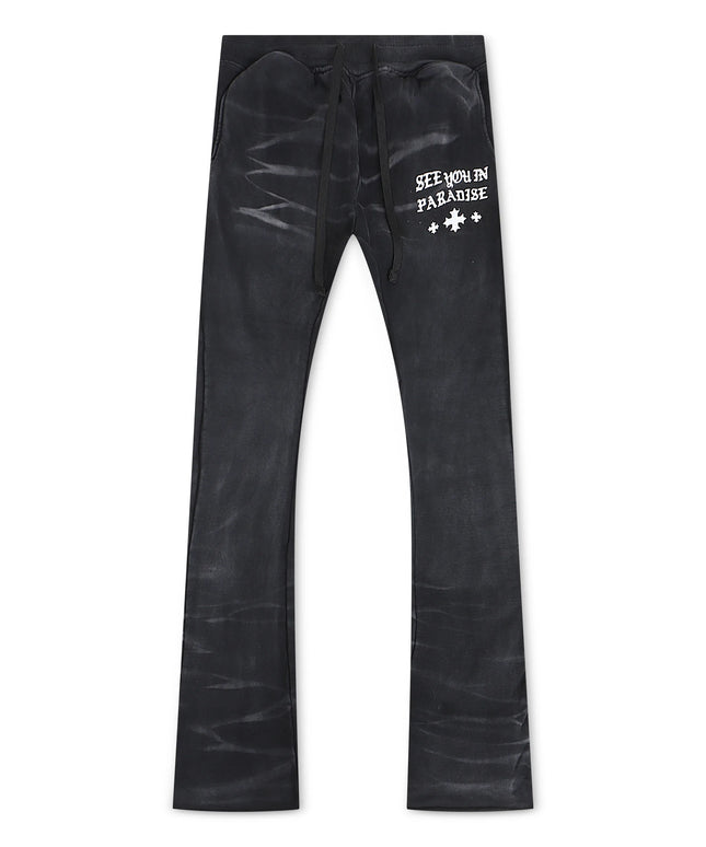 Jordan Craig Stacked Sweatpants - Vintage Black