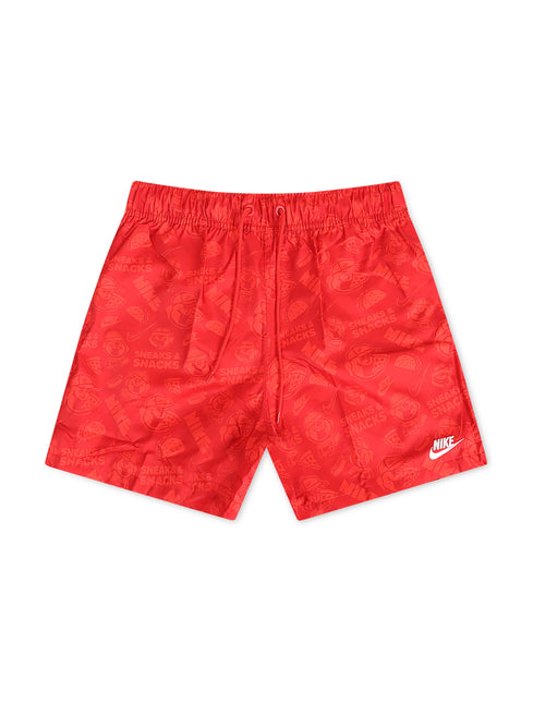 Nike Mens Club Woven Flow Shorts - University Red