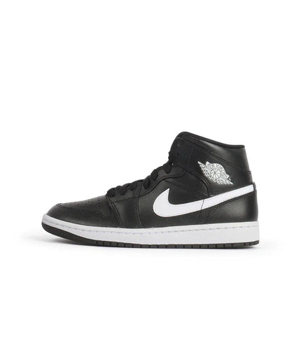 AIR JORDAN WMNS 1 MID - BLACK/ WHITE AIR JORDAN