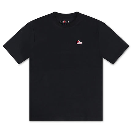 Air Jordan Mens Sneaker Patch Tee - Black