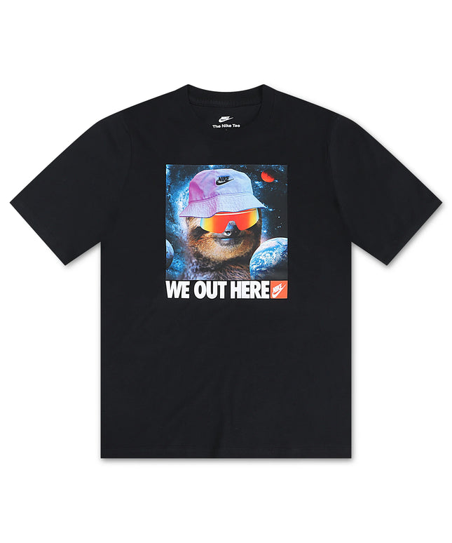 Nike Mens Sportswear Tee - Black - We Out Here
