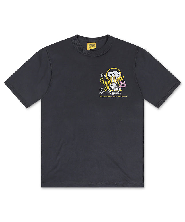 Diet Starts Monday Yellow Door Tee - Vintage Black