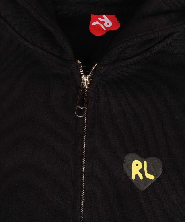 Red Letters Not LA Lovers Scattered Zip Up Hoodie