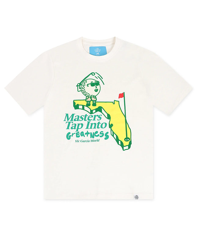 Camiseta Vic Garcia "Talk Into Greatness" - Vainilla