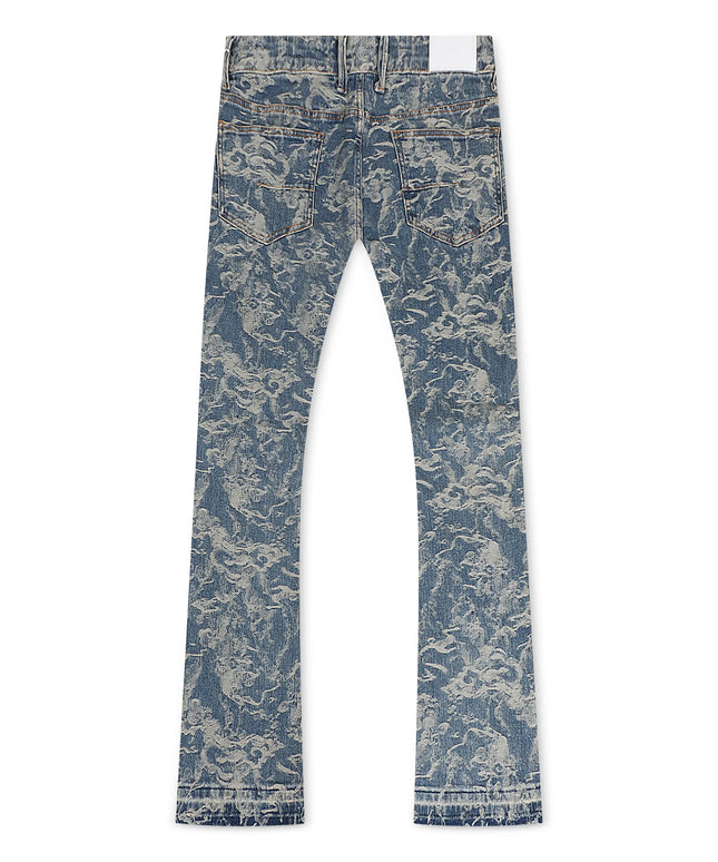 Kdnk Mens Jacquard Jeans - Blue