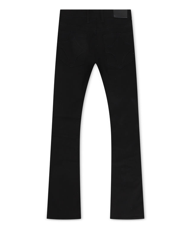 Kdnk Mens Diamond Skinny Flare Pants - Black