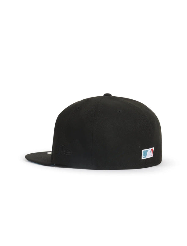 NEW ERA 5950 DODGERS UPSIDE DOWN LA HAT - BLACK/BLACK NEW ERA