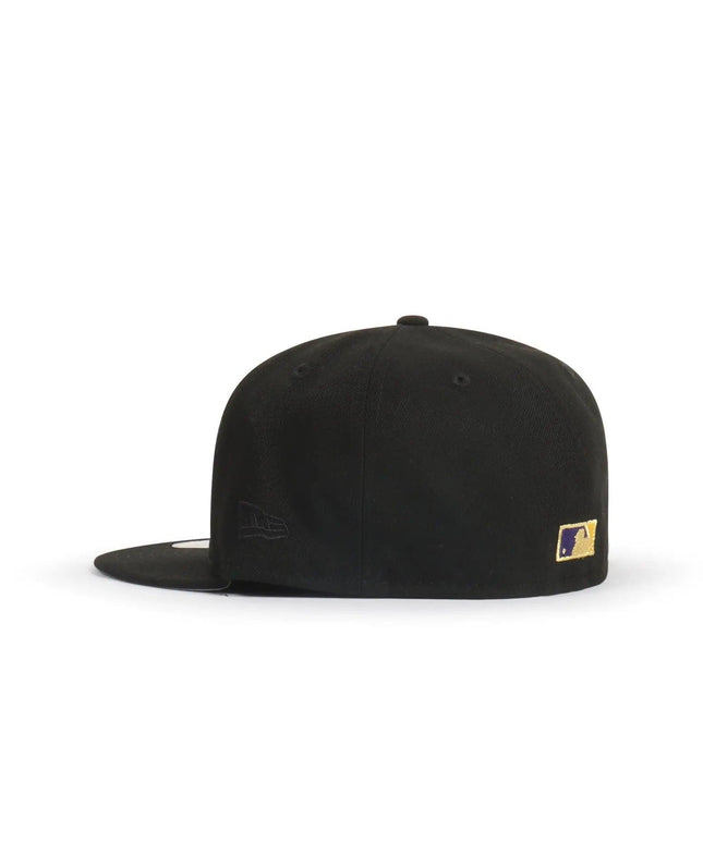 NEW ERA 5950 LA DODGERS LOS ANGELES 60TH ANNIVERSARY HAT - PURPLE/GOLD NEW ERA