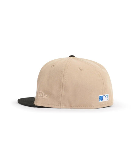 NEW ERA 5950 DODGERS 50TH ANNIVERSARY - CAMEL/ BLACK NEW ERA